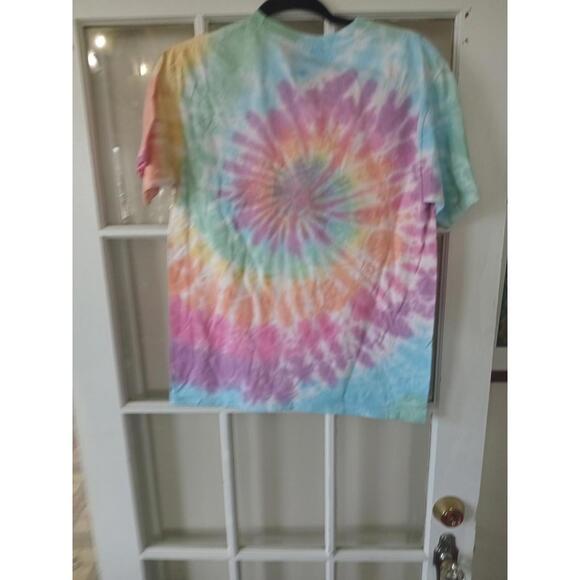 Rare Kellogg's Cereal Tie Dye T-Shirt  100% Cotton Size Unisex Medium - Picture 3 of 3